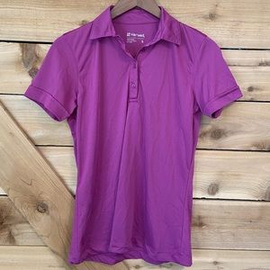 Hartwell Purple Golf Polo Shirt